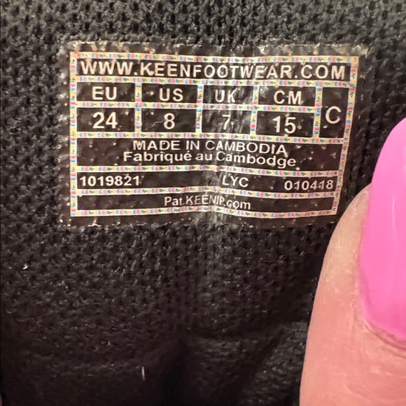 KEEN Shoes (little boys ) size 8 - Picture 5 of 6